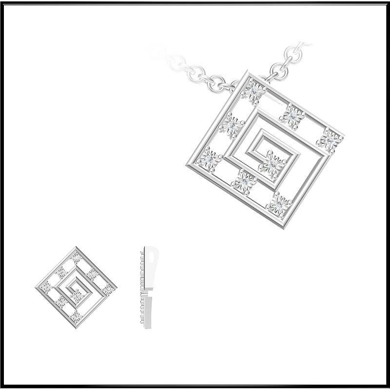 4000 Pendant Earrings Set Jcd models with 1 render 3D print model_70