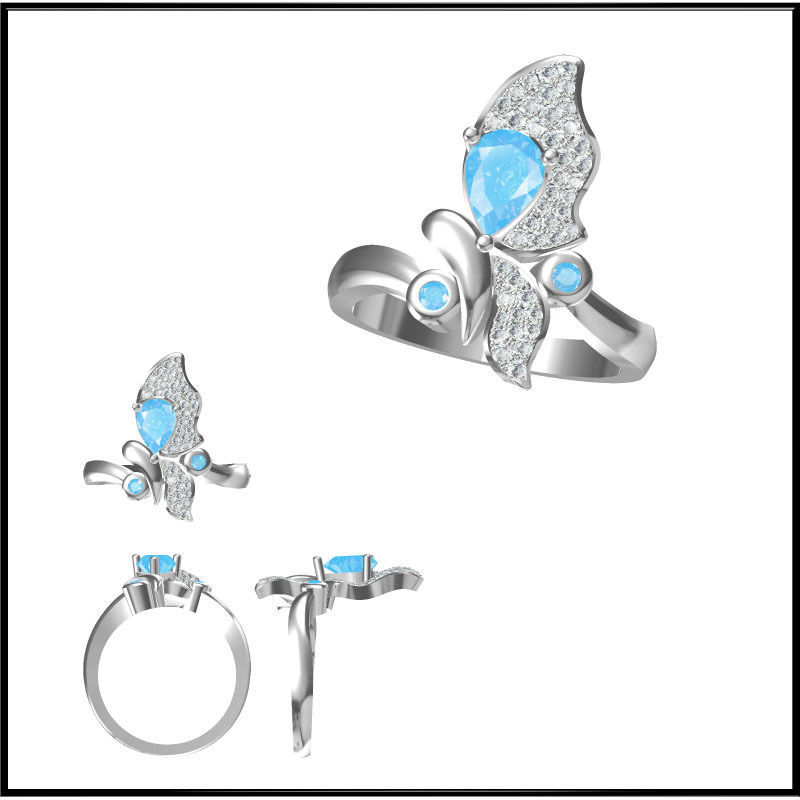 4000 Pendant Earrings Set Jcd models with 1 render 3D print model_139