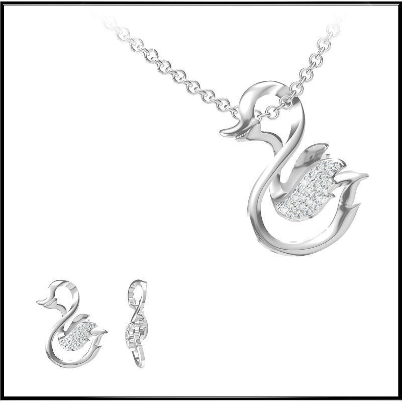 4000 Pendant Earrings Set Jcd models with 1 render 3D print model_22