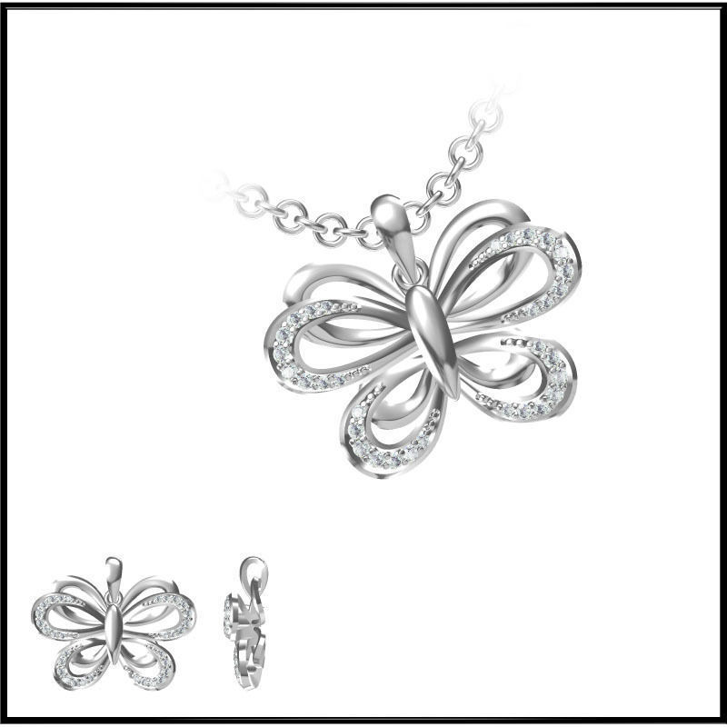 4000 Pendant Earrings Set Jcd models with 1 render 3D print model_24