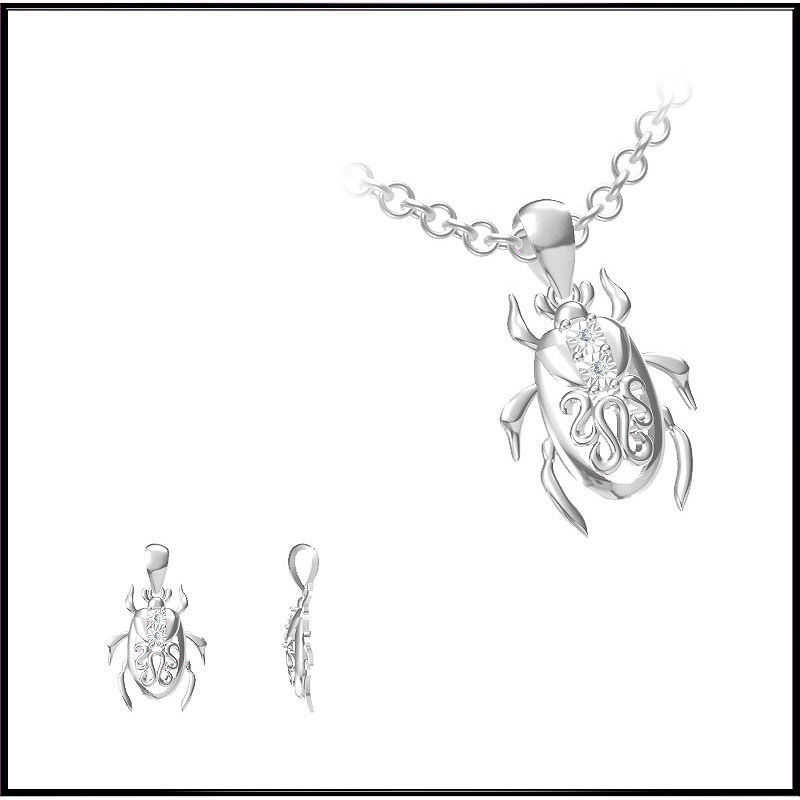 4000 Pendant Earrings Set Jcd models with 1 render 3D print model_17