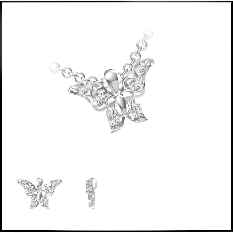 4000 Pendant Earrings Set Jcd models with 1 render 3D print model_129