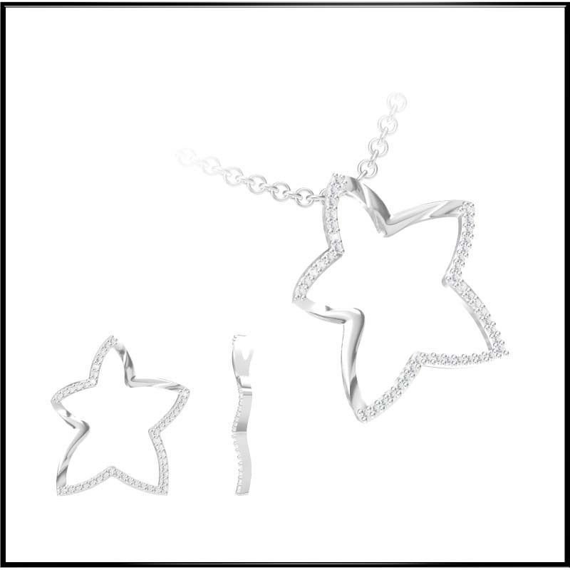 4000 Pendant Earrings Set Jcd models with 1 render 3D print model_87