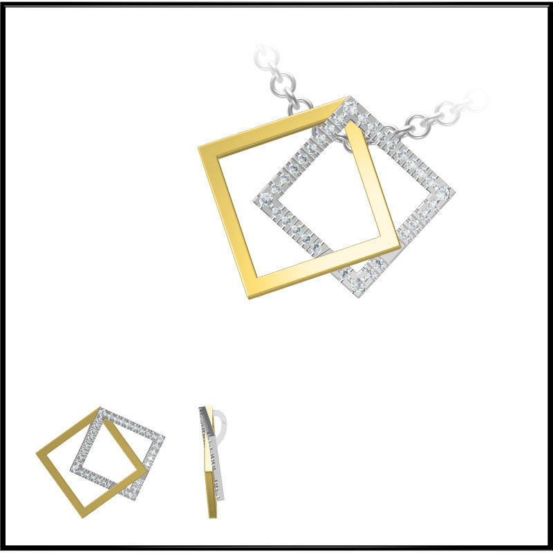 4000 Pendant Earrings Set Jcd models with 1 render 3D print model_5