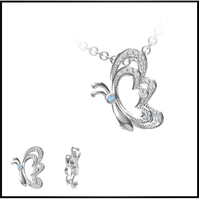 4000 Pendant Earrings Set Jcd models with 1 render 3D print model_26