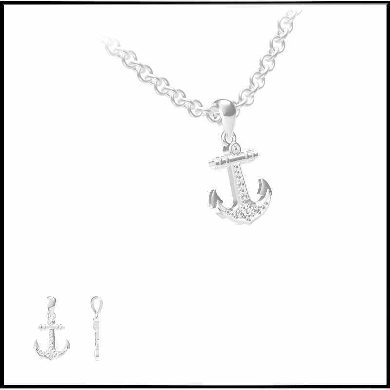 4000 Pendant Earrings Set Jcd models with 1 render 3D print model_126