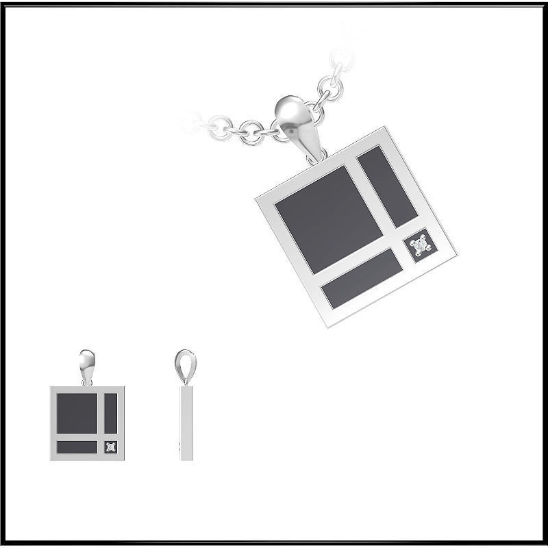 4000 Pendant Earrings Set Jcd models with 1 render 3D print model_15