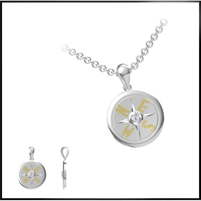 4000 Pendant Earrings Set Jcd models with 1 render 3D print model_52