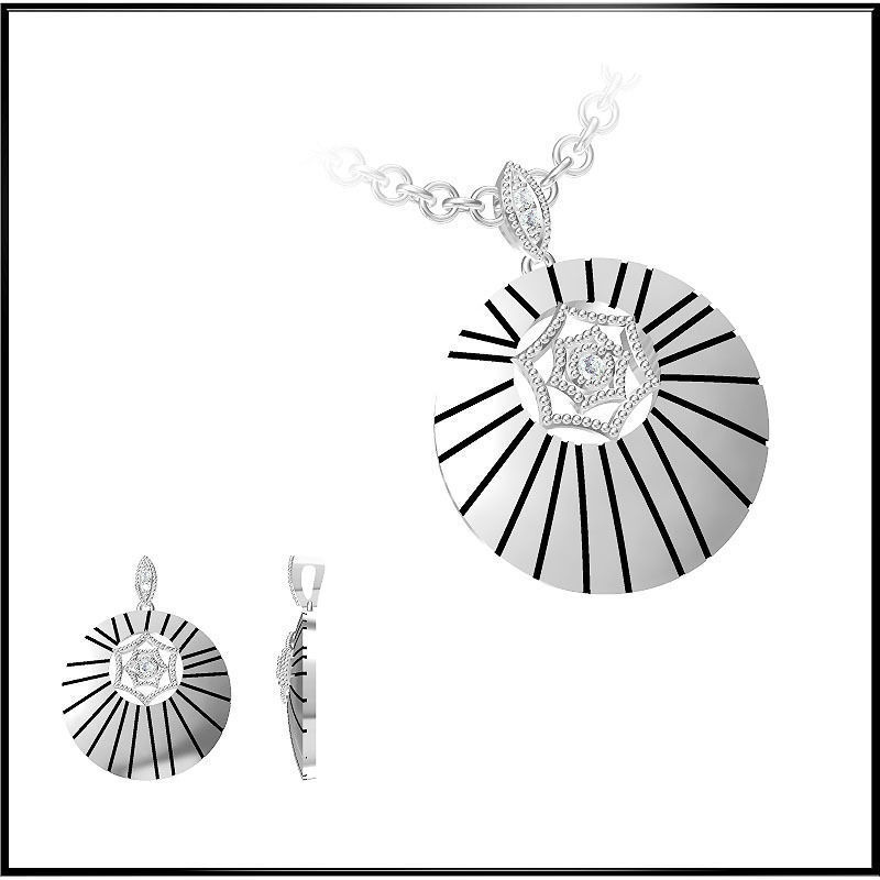 4000 Pendant Earrings Set Jcd models with 1 render 3D print model_85