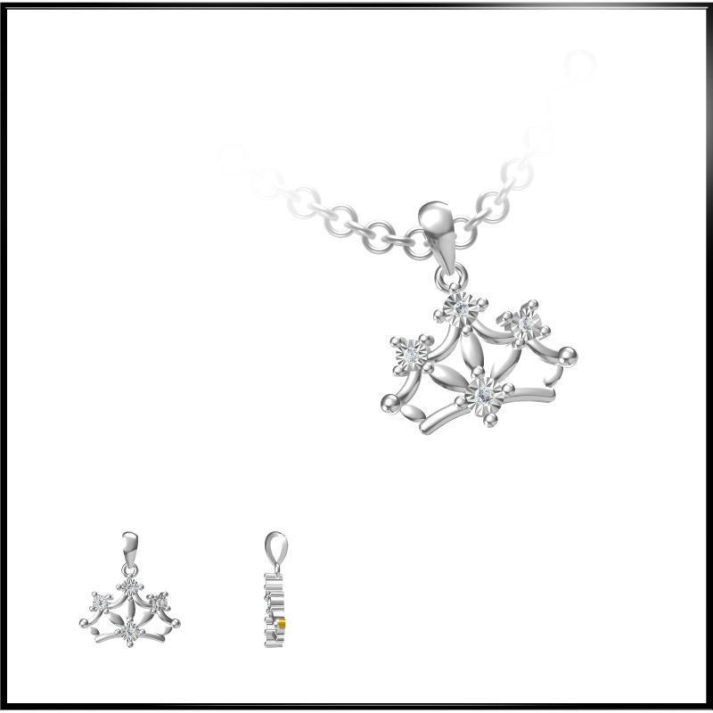 4000 Pendant Earrings Set Jcd models with 1 render 3D print model_141