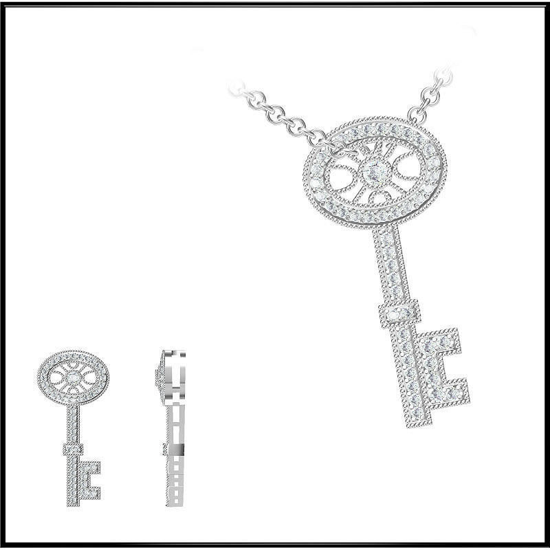 4000 Pendant Earrings Set Jcd models with 1 render 3D print model_67