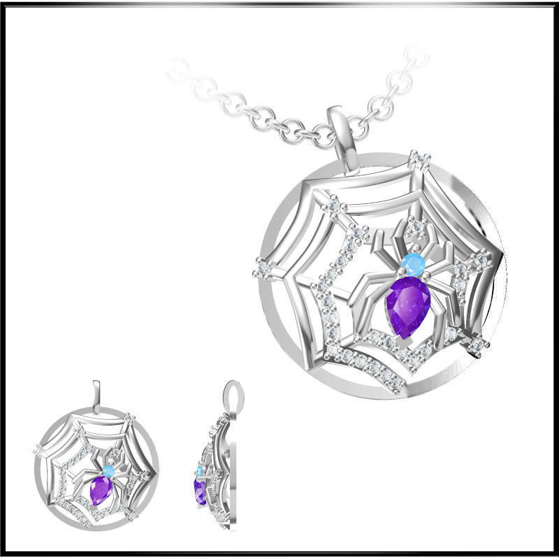 4000 Pendant Earrings Set Jcd models with 1 render 3D print model_79
