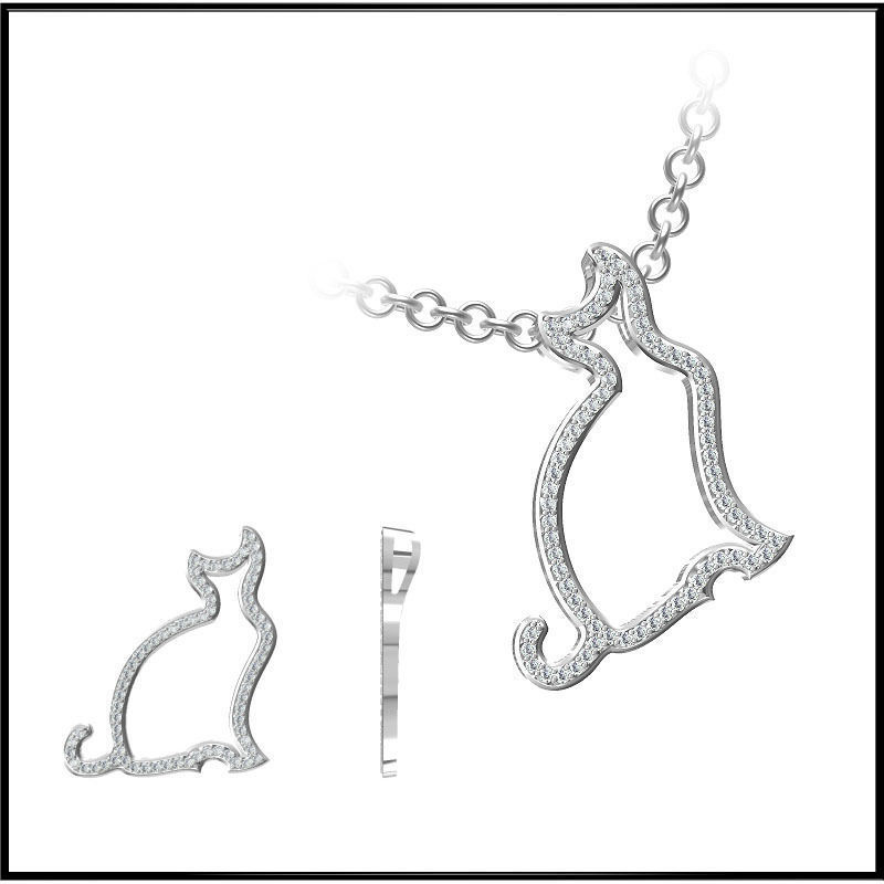 4000 Pendant Earrings Set Jcd models with 1 render 3D print model_63