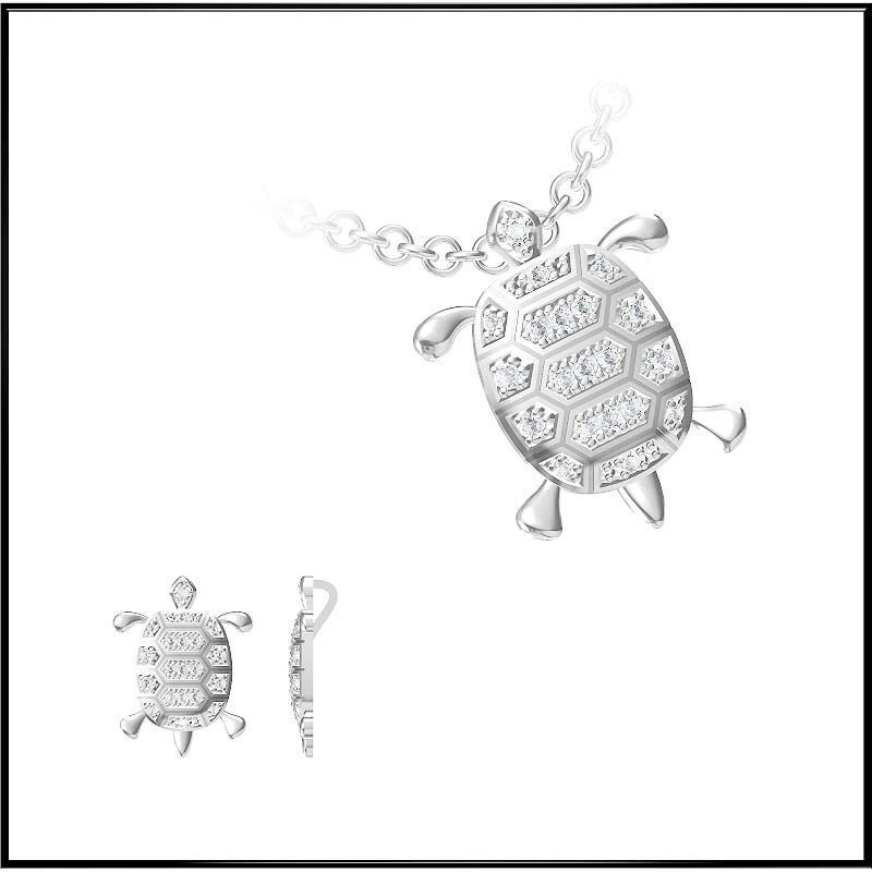 4000 Pendant Earrings Set Jcd models with 1 render 3D print model_60