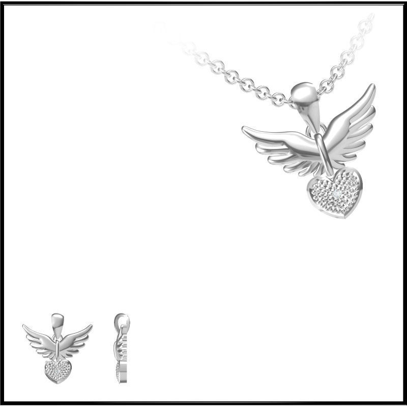 4000 Pendant Earrings Set Jcd models with 1 render 3D print model_125