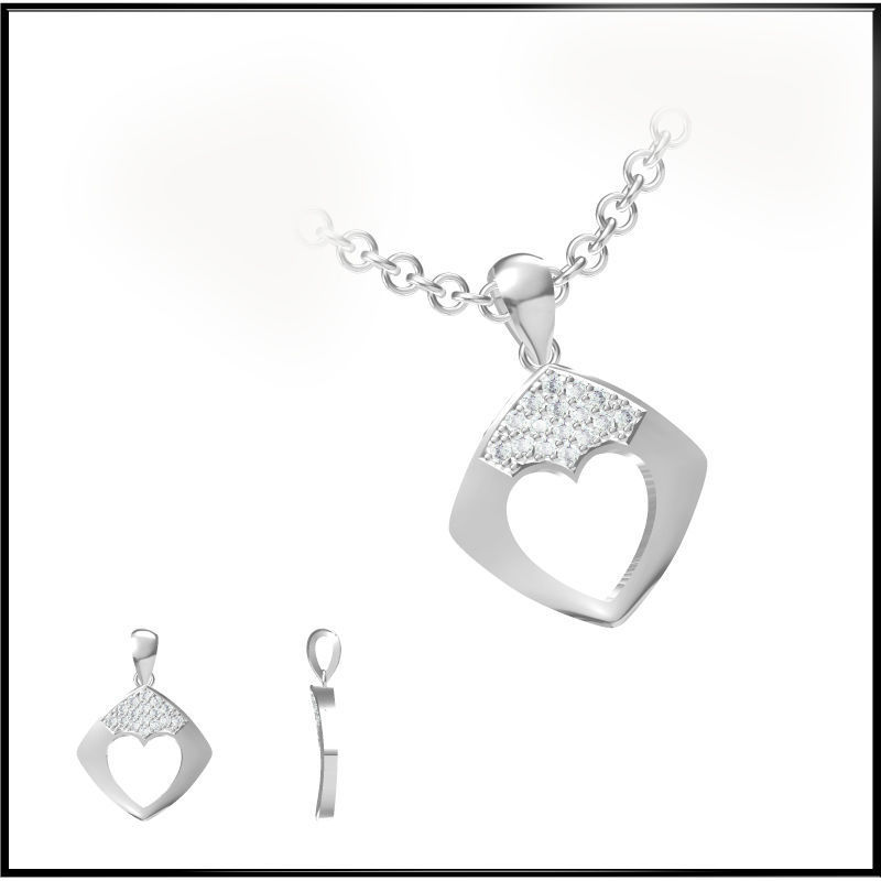 4000 Pendant Earrings Set Jcd models with 1 render 3D print model_95