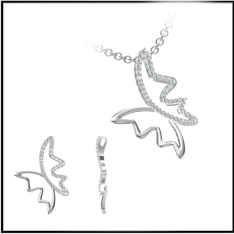 4000 Pendant Earrings Set Jcd models with 1 render 3D print model_68