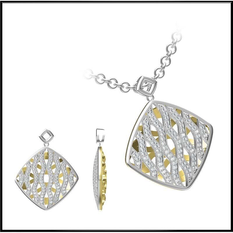 4000 Pendant Earrings Set Jcd models with 1 render 3D print model_83