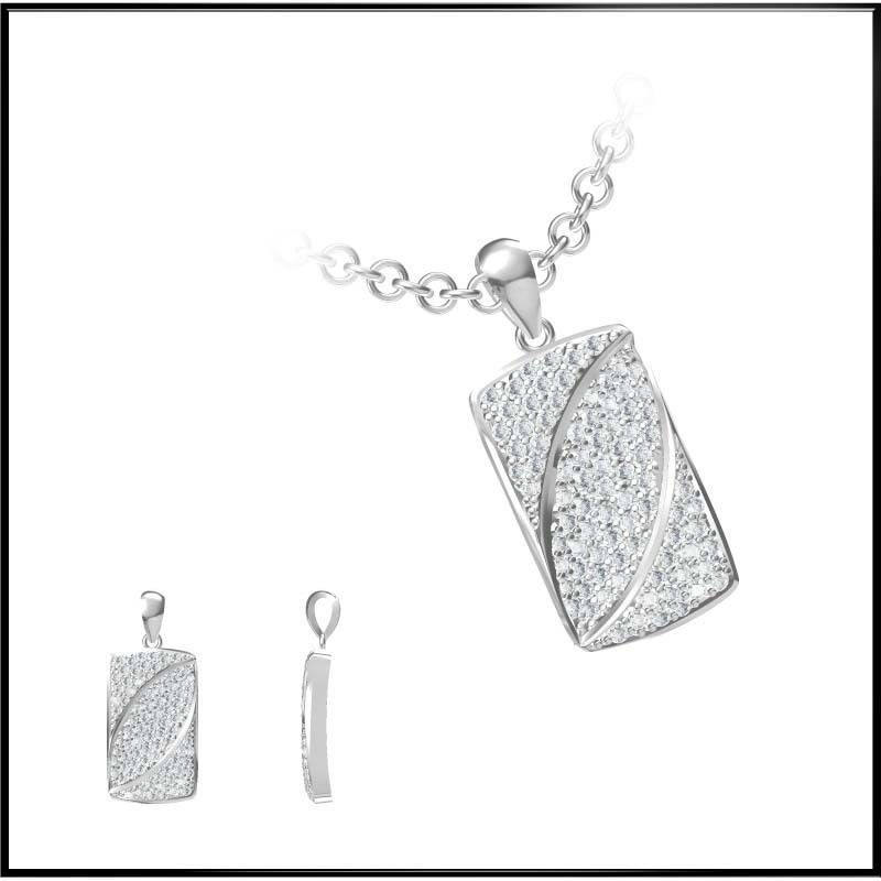 4000 Pendant Earrings Set Jcd models with 1 render 3D print model_38
