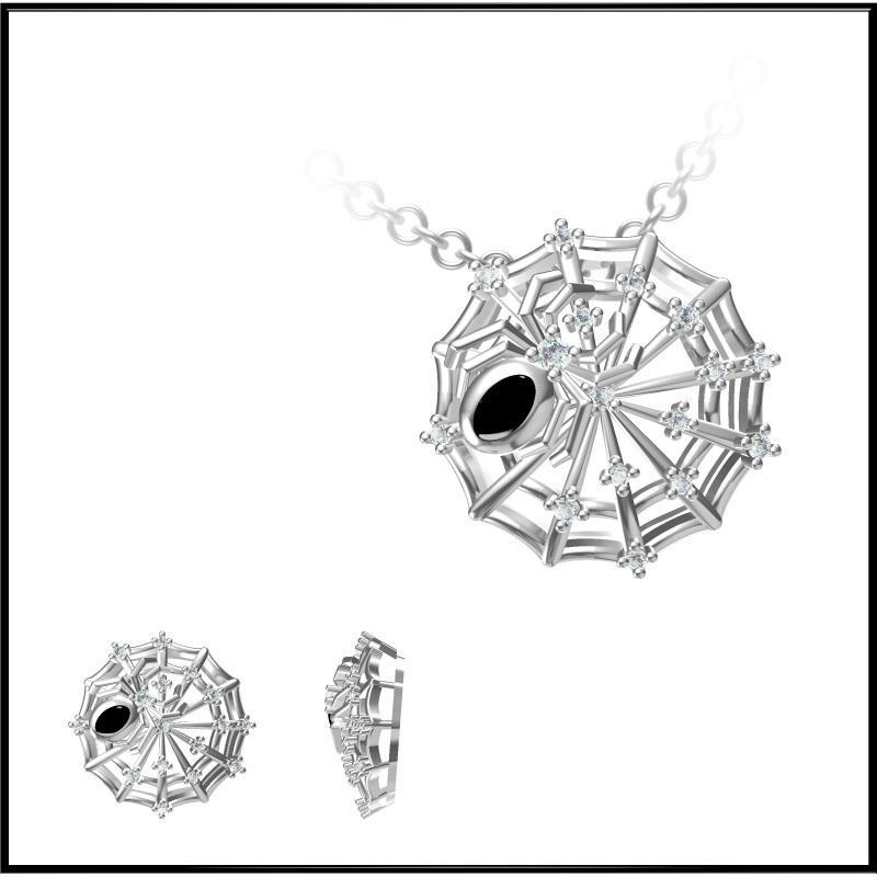 4000 Pendant Earrings Set Jcd models with 1 render 3D print model_29