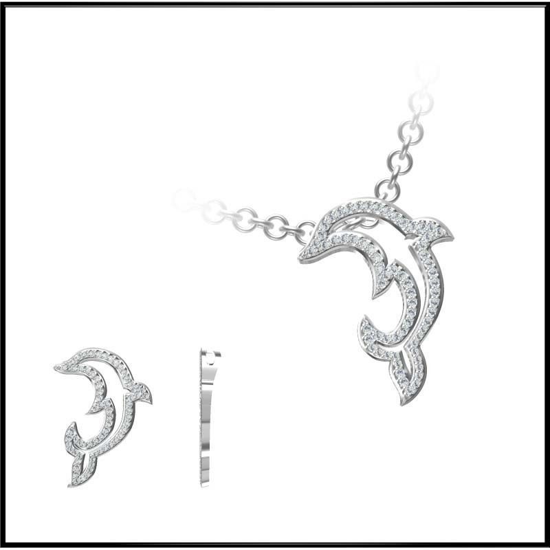 4000 Pendant Earrings Set Jcd models with 1 render 3D print model_59