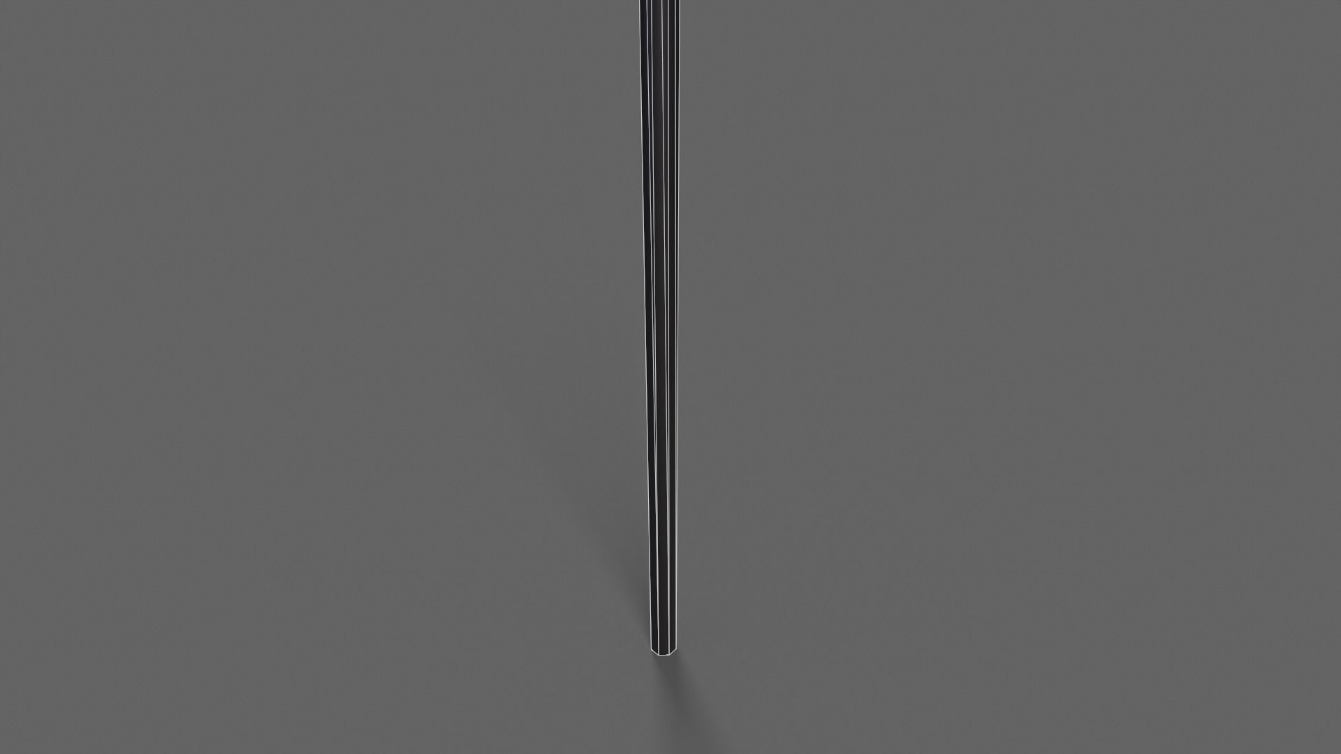 PBR Wushu Stick Low-poly 3D model_21