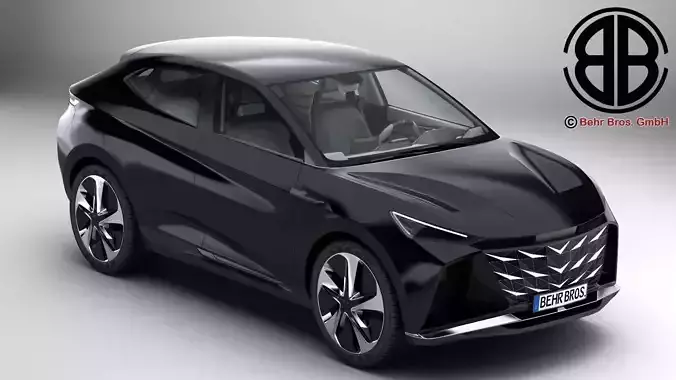 Generic Future EV SUV 3D model