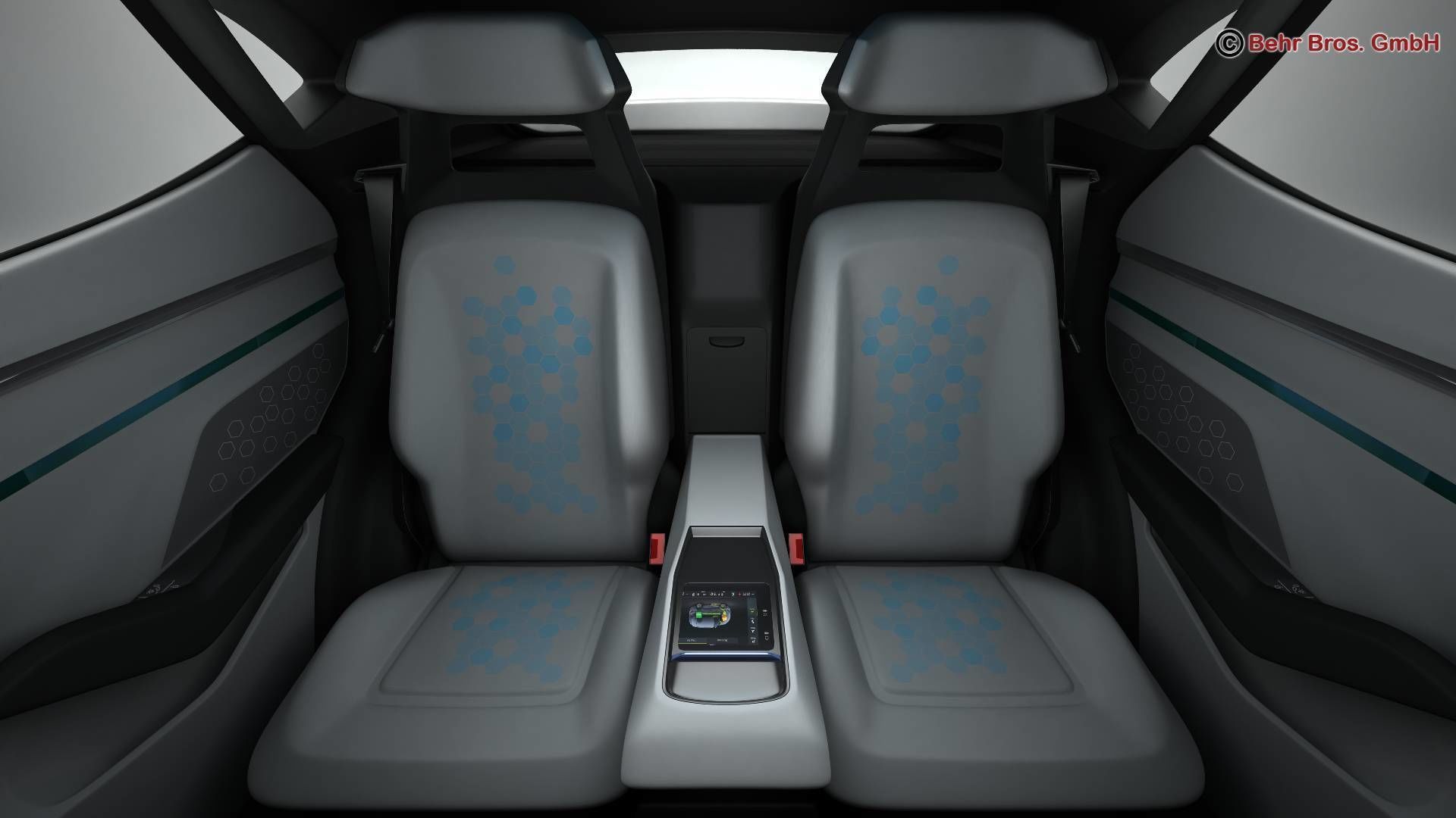 Generic Future EV SUV 3D model_13