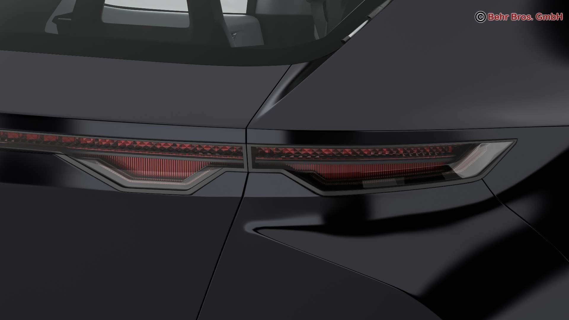 Generic Future EV SUV 3D model_10