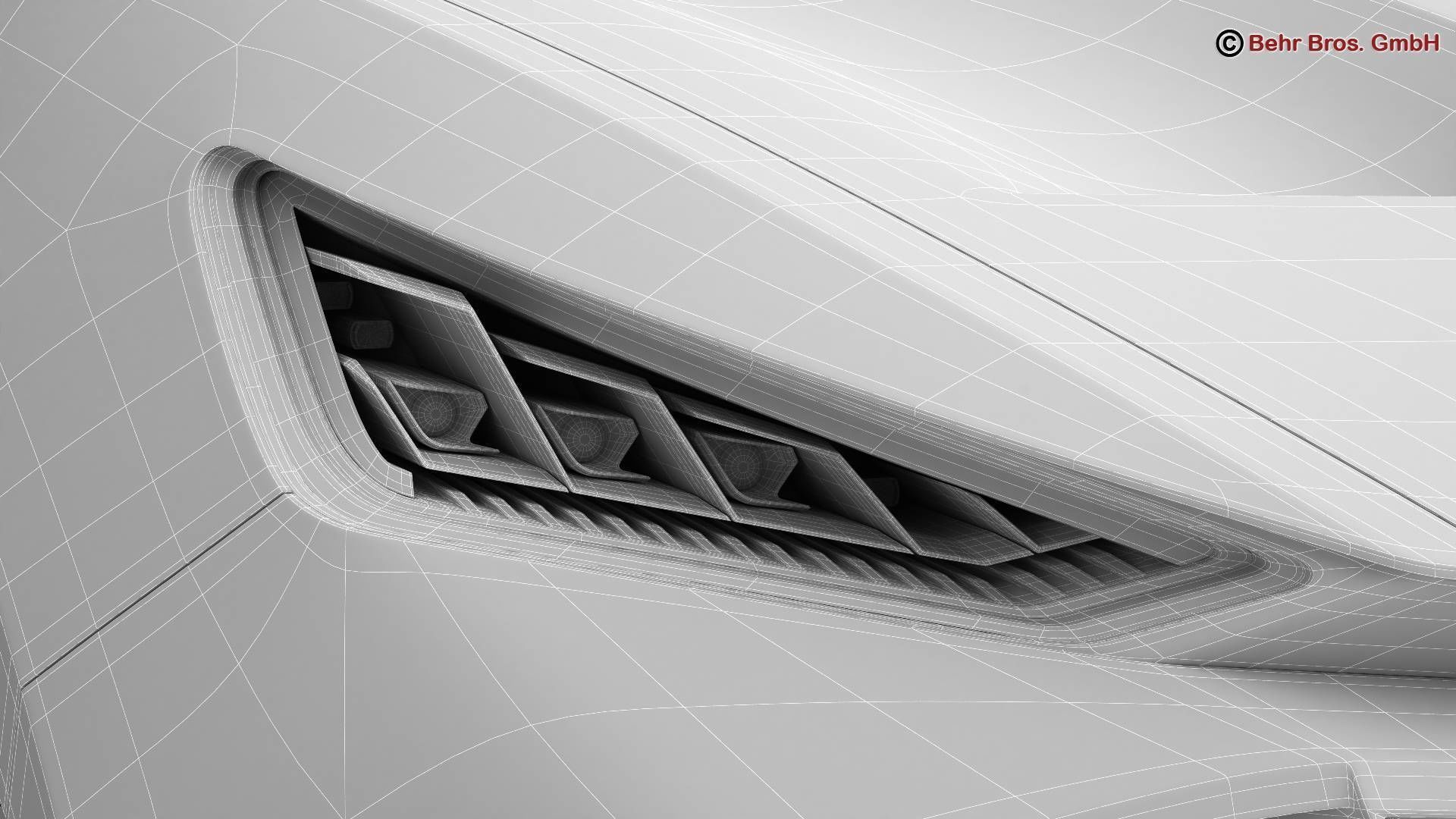 Generic Future EV SUV 3D model_24