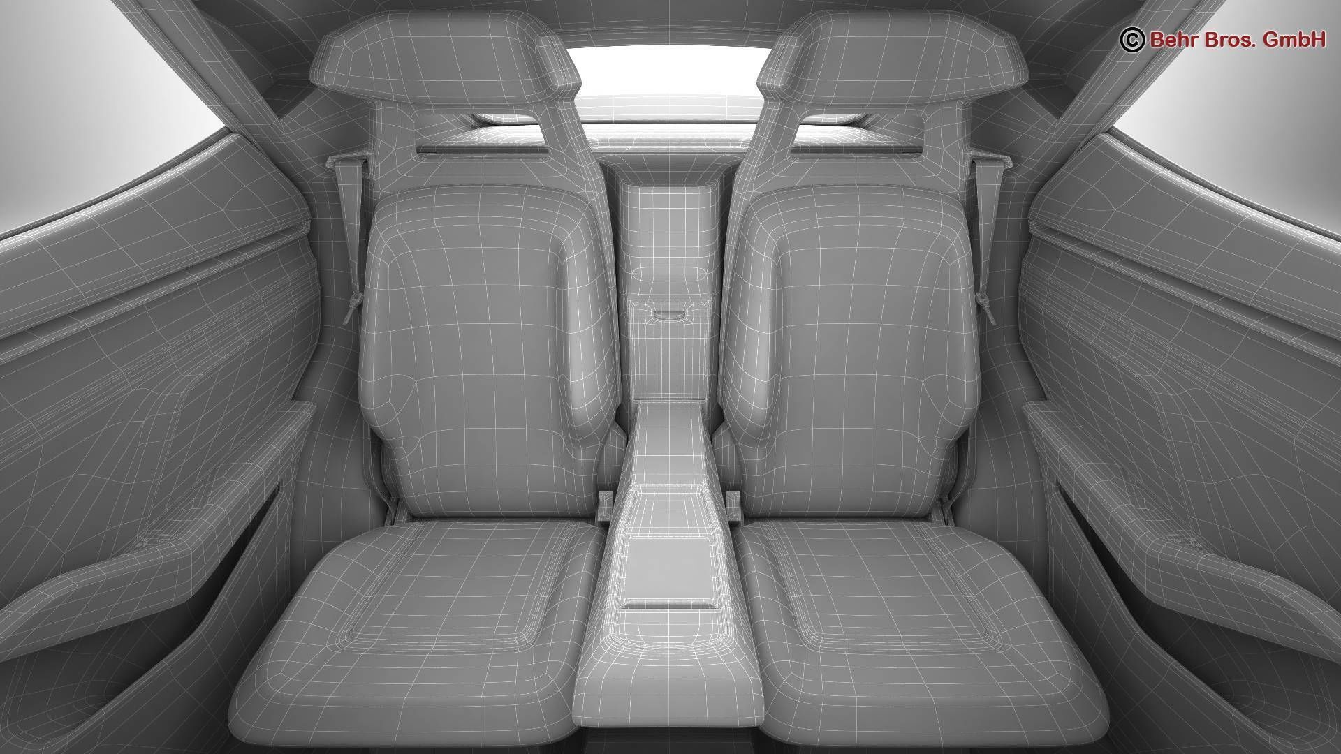 Generic Future EV SUV 3D model_28