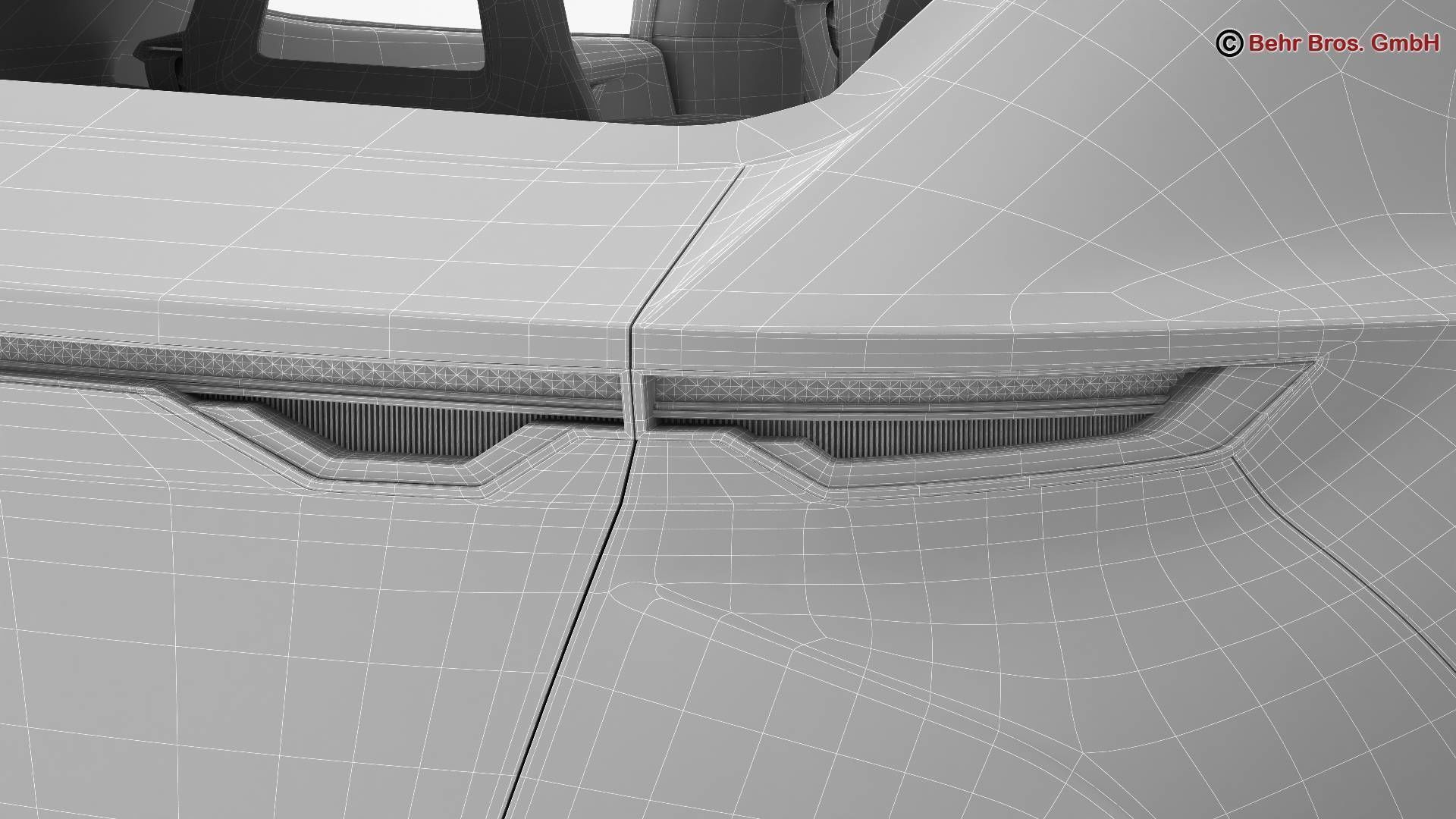 Generic Future EV SUV 3D model_25