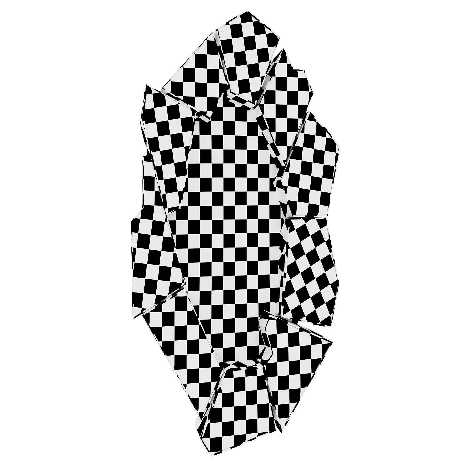 CRACKLE MIRROR  3D model_6