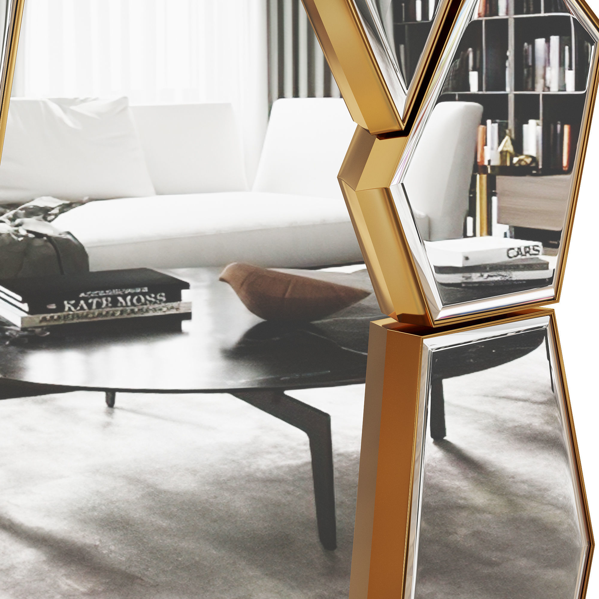 CRACKLE MIRROR  3D model_2