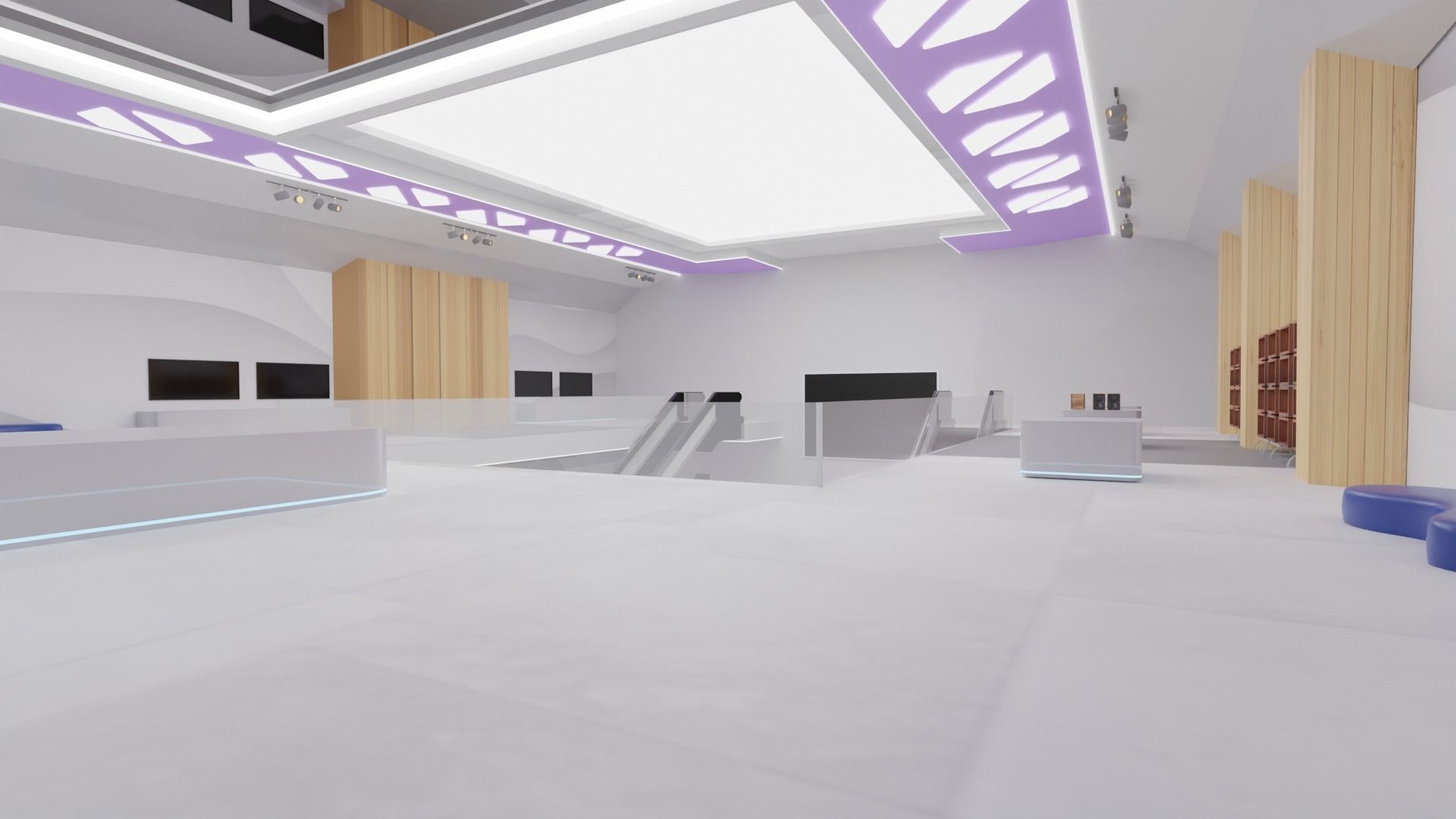 electronic store Free 3D model_1