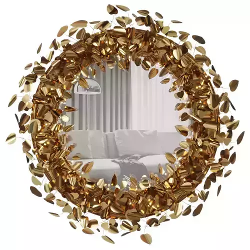 MCQUEEN WALL LIGHT MIRROR by maisonvalentina
