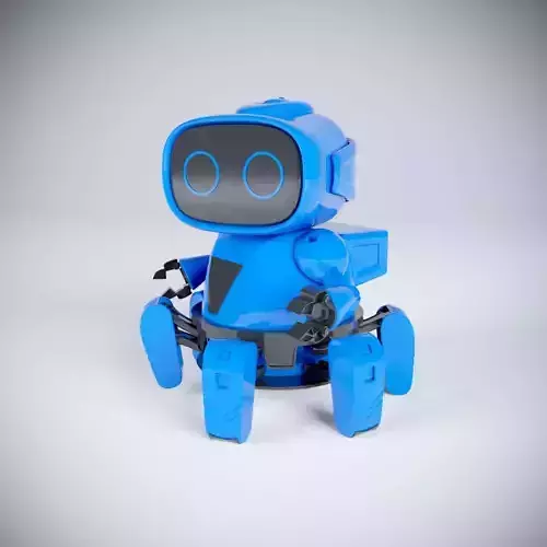 Robot toy 3D model
