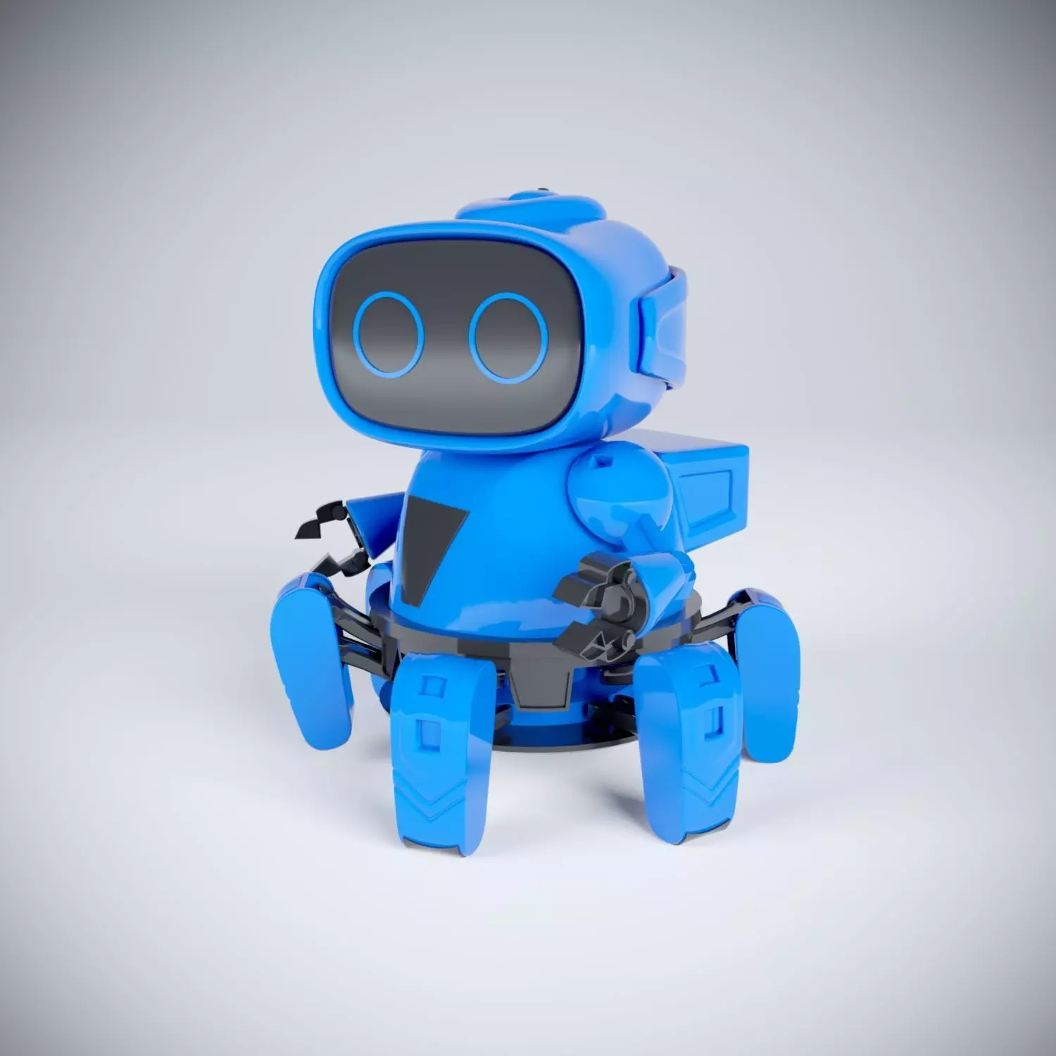 Robot toy 3D model_0
