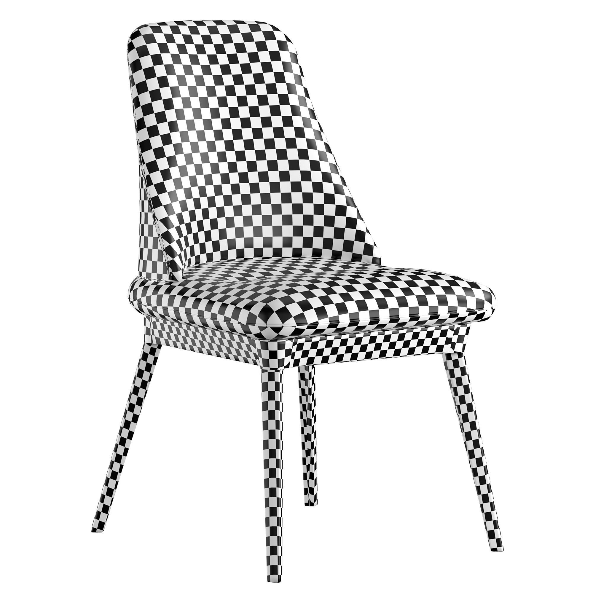 Scribe chair by collinet 3D model_7