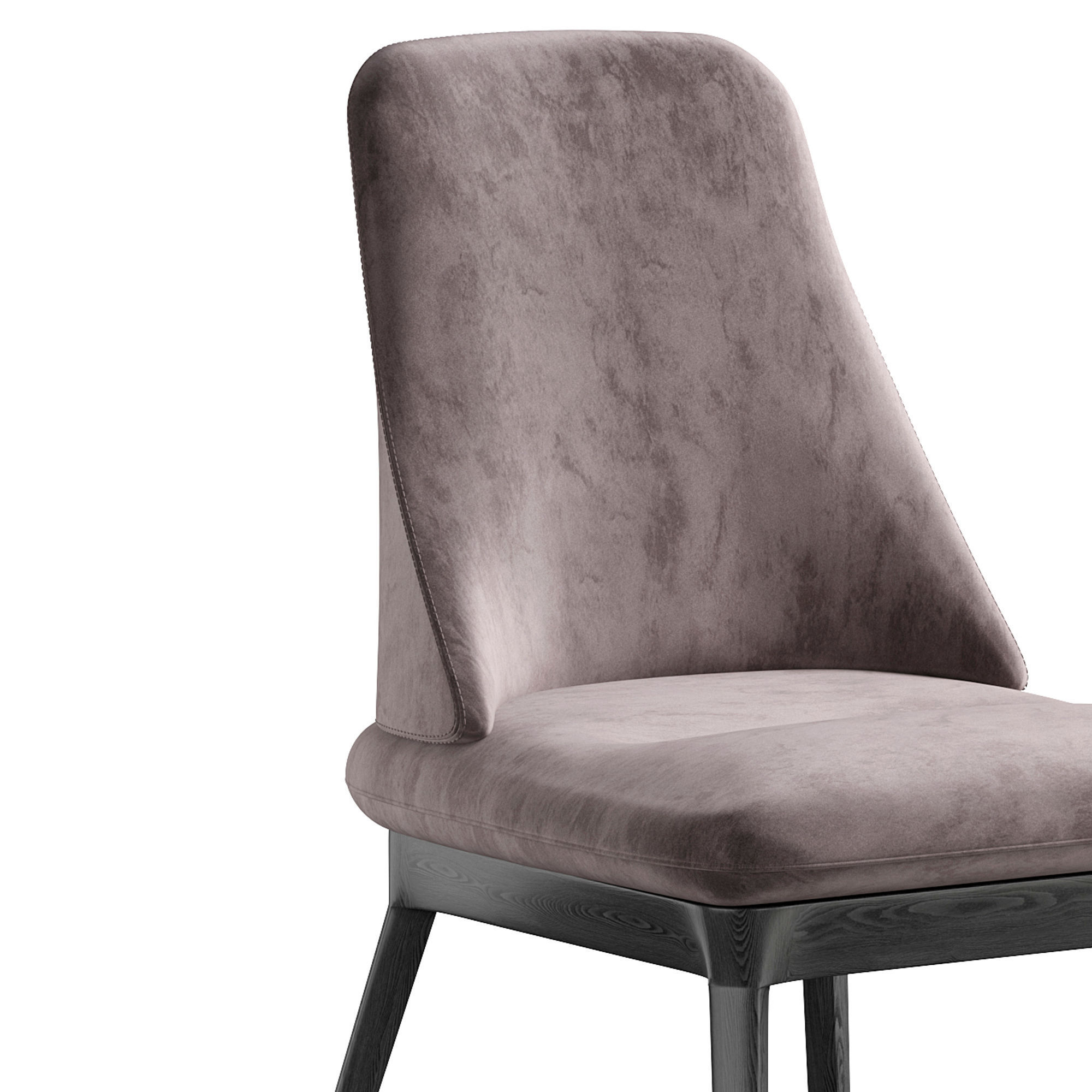 Scribe chair by collinet 3D model_4