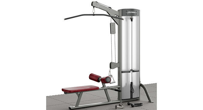 Sports trainer Life Fitness 3D model