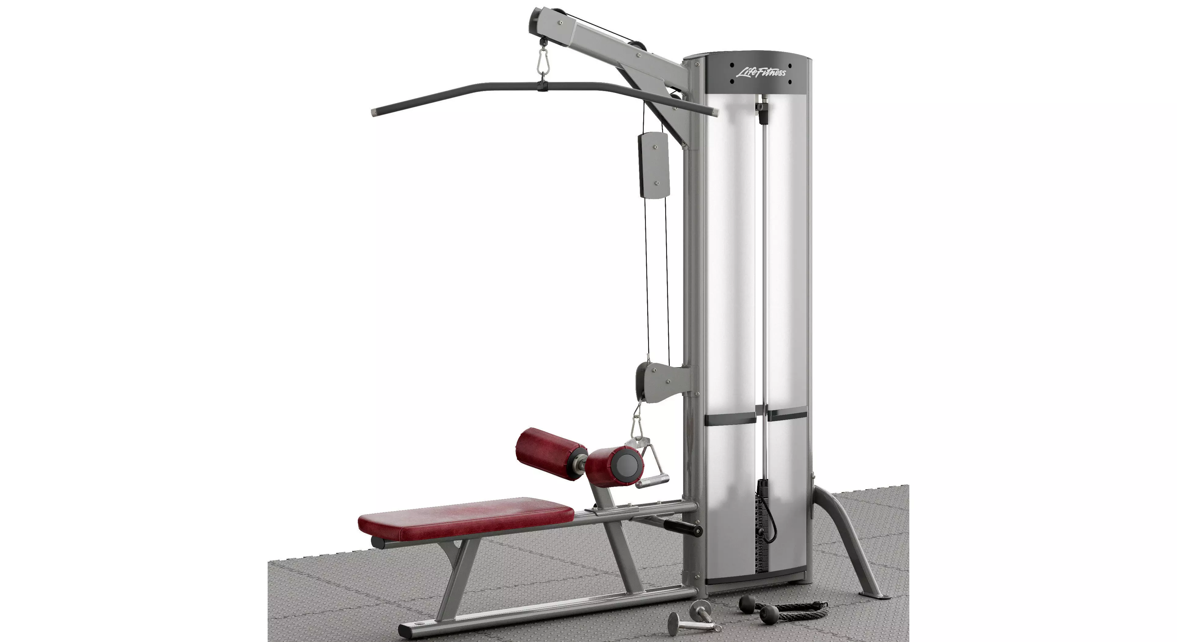 Sports trainer Life Fitness 3D model_0
