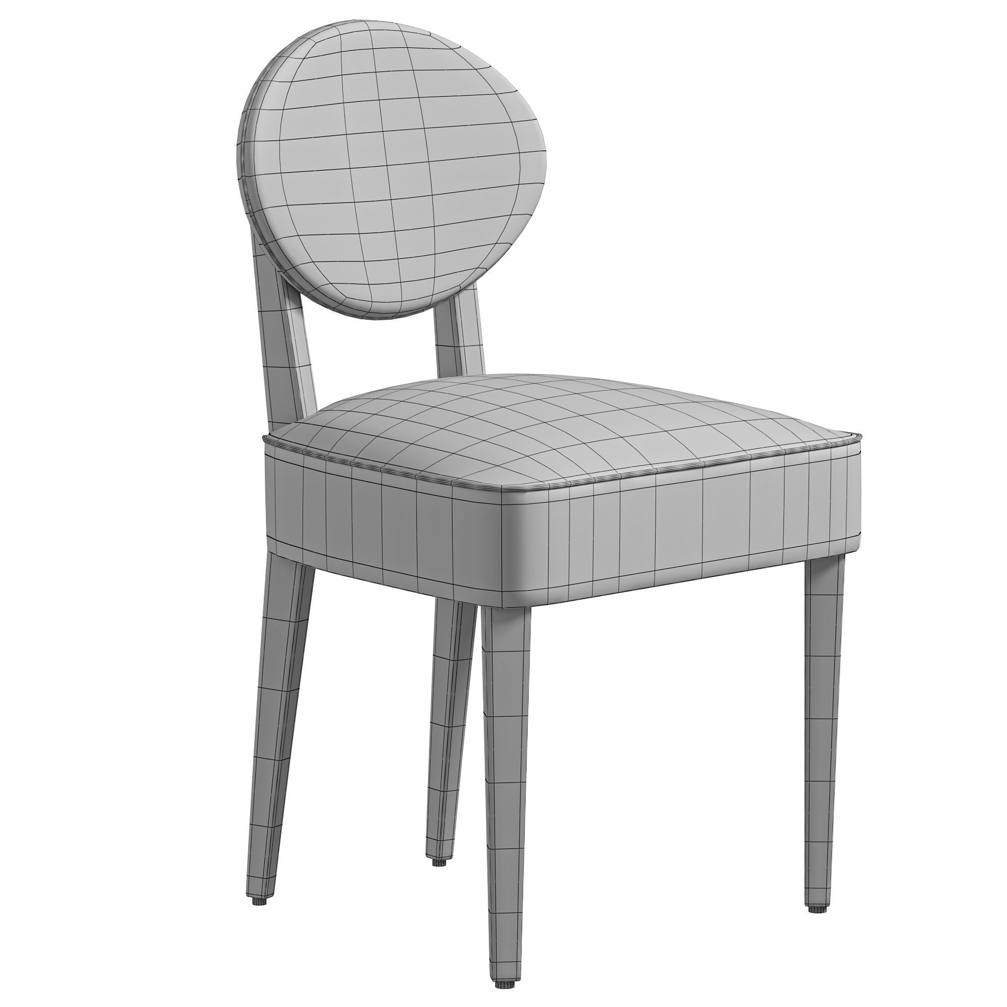 Sphere chair by collinet 3D model_6