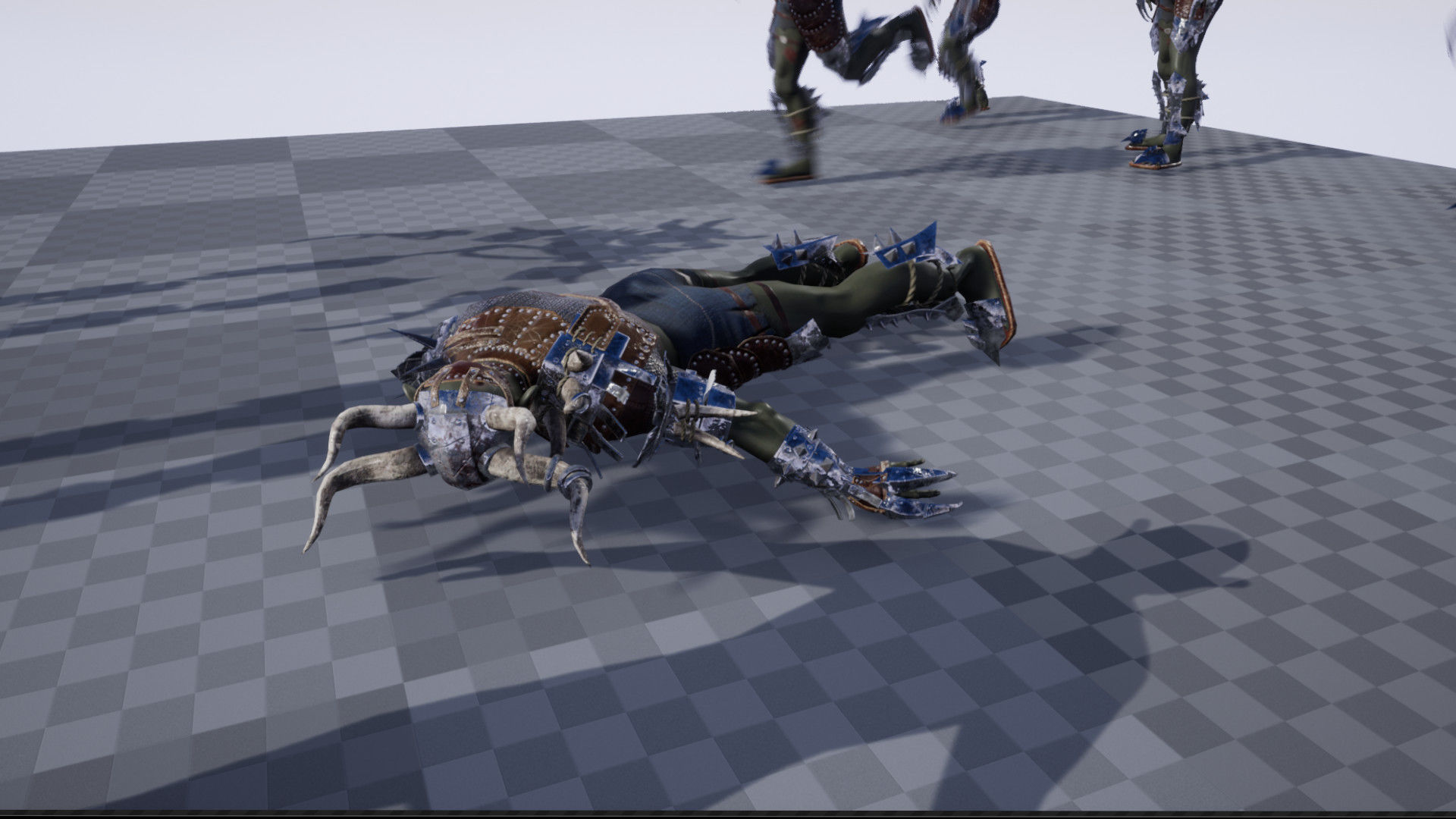 Destroyer Low-poly 3D model_15