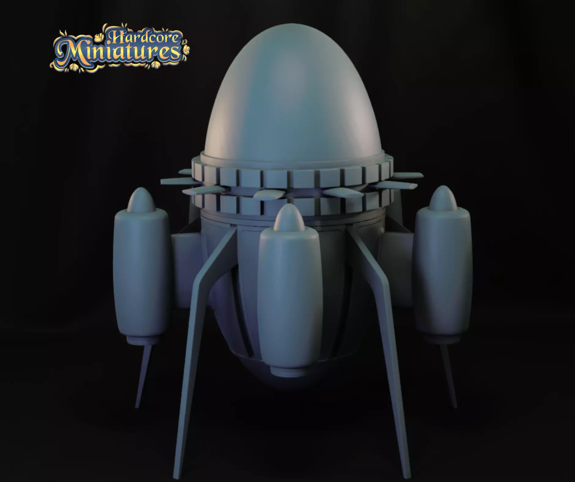 MARVEL CRISIS PROTOCOL TRUNKS TIME MACHINE PRESUPPORTED INCLUDED 3D print model