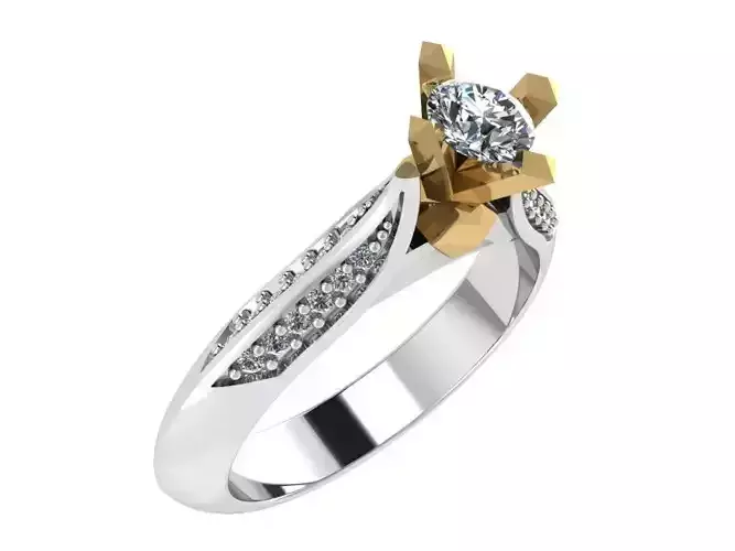 Solitaire Diamond Taper Shank 0508