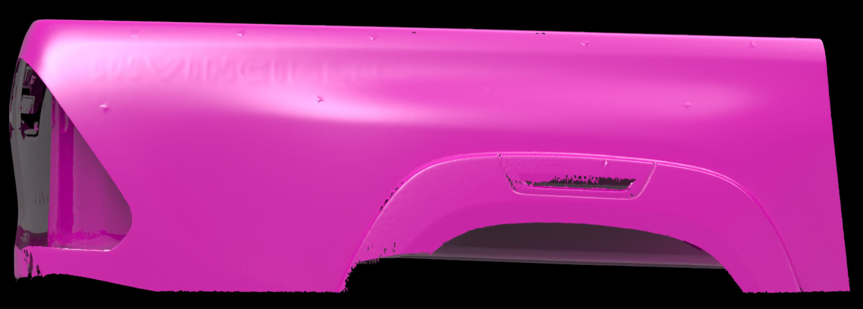 Toyota Hilux AN120 130 Native 3D scan truckbed closed 2020 3D model_3