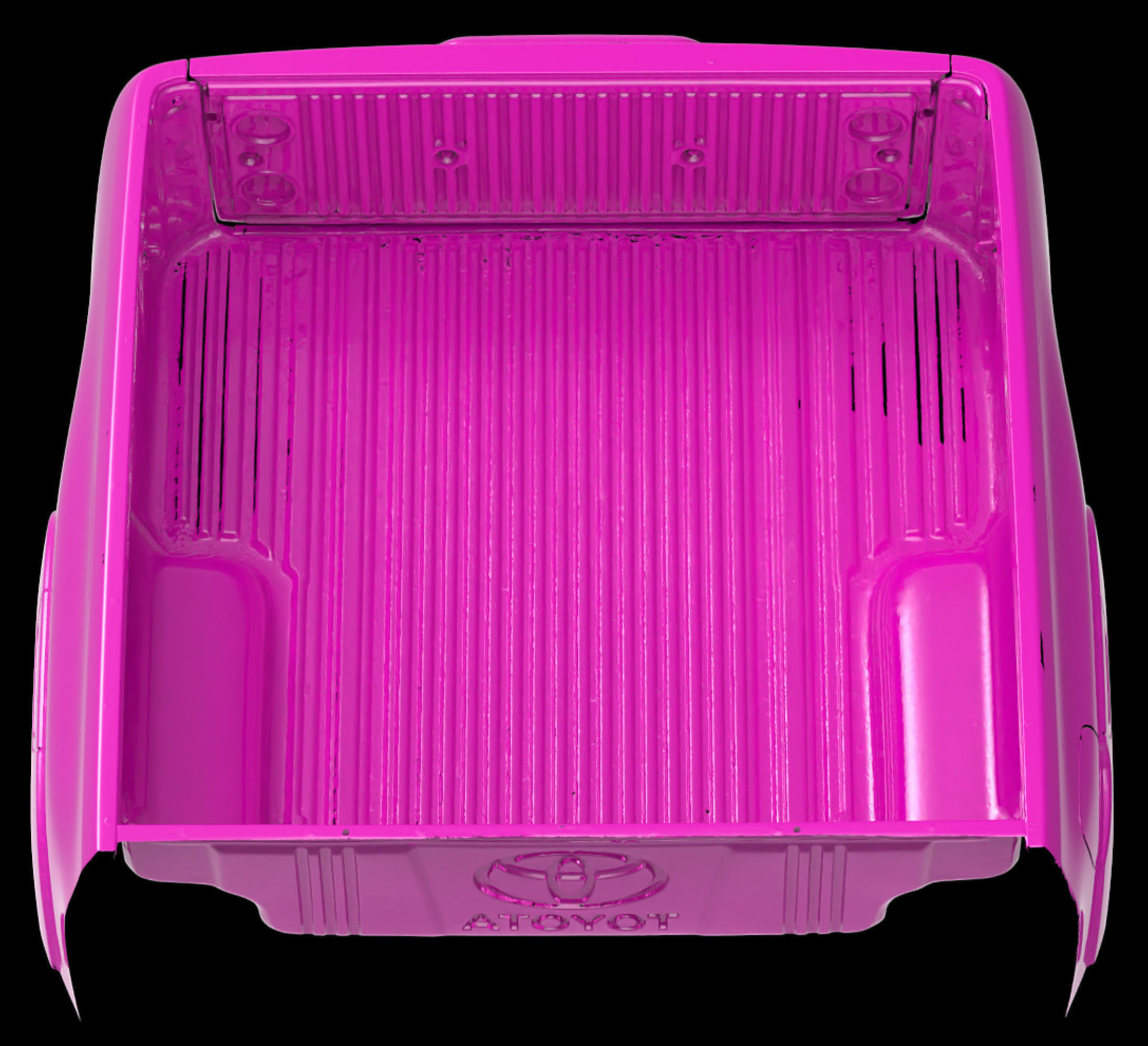 Toyota Hilux AN120 130 Native 3D scan truckbed closed 2020 3D model_1