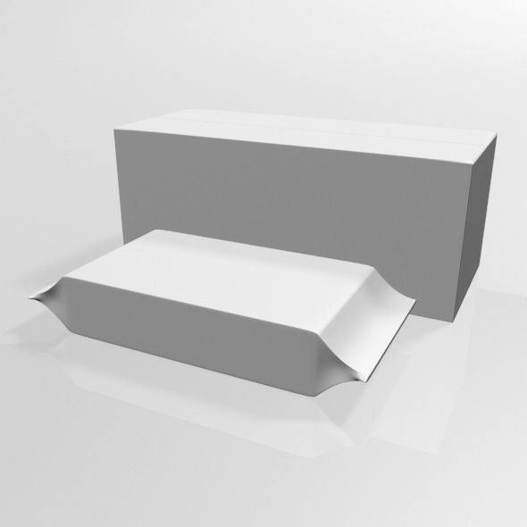 Baby Wipes 01 3D model_2