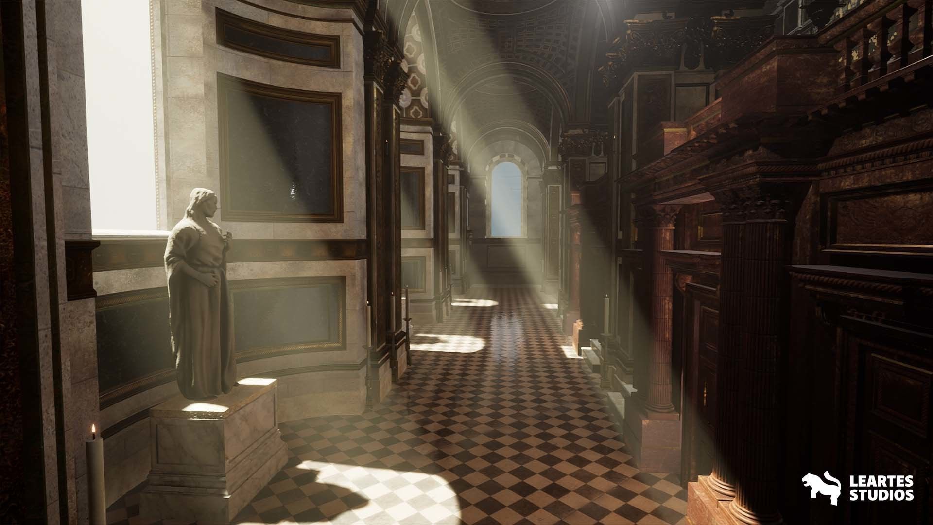 St Pauls Cathedral Environment Low-poly 3D model_14